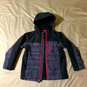 Kids winter soft shell jacket